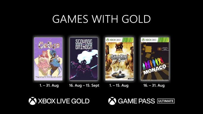 Media Asset_Games With Gold_Aug_2022